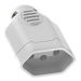 PINO FEMEA 2P+T BIPOLAR 10A 250V BRANCO c/10un