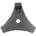 LAMINA P/ ROCADEIRA 3 Pontas 255mm Furo 1 Pol.