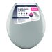 ASSENTO SANITARIO ALMOFADADO CLASSICO CINZA PR1063-5