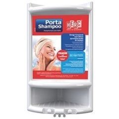 PORTA SHAMPOO P/ BANHEIRO BRANCO