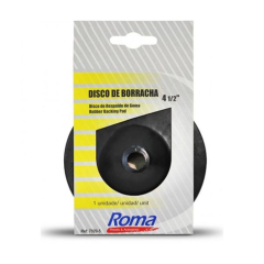 DISCO DE BORRACHA 4 1/2"