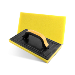 DESEMPENADEIRA PLASTICA COM ESPUMA GRANDE 17x30cm