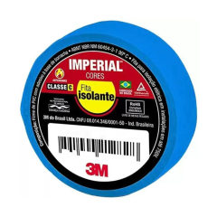 FITA ISOLANTE IMPERIAL AZUL 18mmX10m