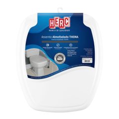 ASSENTO SANITARIO ALMOFADADO THEMA BRANCO