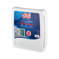 ARMARIO PARA BANHEIRO BRANCO 34,5x37,5x9,8cm