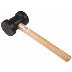 MARTELO DE BORRACHA PRETO 40 mm