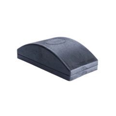 TACO LIXADOR MANUAL BORRACHA GRANDE 122x65mm