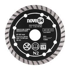 DISCO DIAMANTADO N2 TURBO 105mm