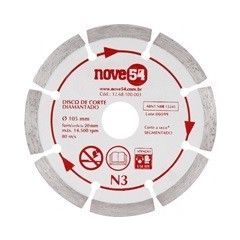 DISCO DIAMANTADO N3 SEGMENTADO 105mm