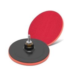 DISCO DE BORRACHA COM VELCRO 4 1/2"