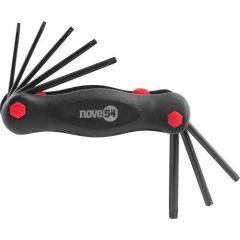 CHAVE TORX CANIVETE JOGO 8 pcs(T9,10,15,20,25,27,30,40)