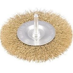 ESCOVA CIRCULAR COM HASTE 4"x1/2"