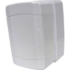 QUADRO DE DIST. 1/2 DISJ. NEMA/DIN C/ LENTE BRANCA - SOBREPOR