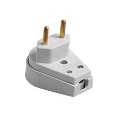 PINO PRENSA CABO GIGANTE 2P CINZA 20A 250V - 1 Pacote c/ 10 unidades