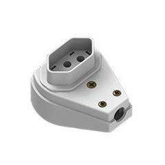 FEMEA PRENSA CABO GIGANTE 2P+T CINZA 20A 250V - 1 Pacote c/ 10 unidades