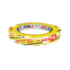 FITA CREPE AUTOMOTIVA AMARELA A128RA/S 18mmX40m