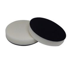 BOINA ESPUMA Branca(Refino) 6" Velcro PEROLA***