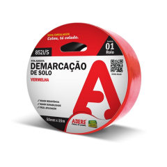 FITA DEMARCACAO SOLO 852I/S VERMELHA 50mmX15m