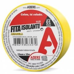 FITA ISOLANTE AMARELA 18mmX5m