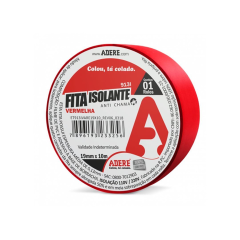 FITA ISOLANTE VERMELHA 18mmX5m