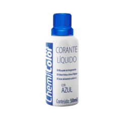 CORANTE LIQUIDO AZUL 50ml c/12un