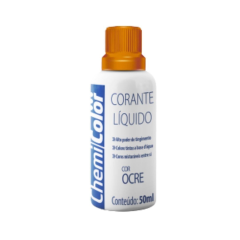 CORANTE LIQUIDO OCRE 50ml c/12un