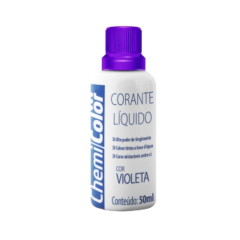 CORANTE LIQUIDO VIOLETA 50ml c/12un