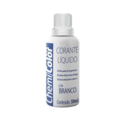 CORANTE LIQUIDO BRANCO 50ml c/12un