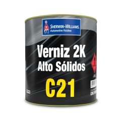 VERNIZ PU 2K C21 ALTO SOLIDOS 900ml