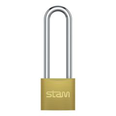 CADEADO ZAMAC E-COAT HASTE LONGA 35mm