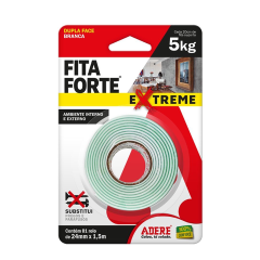FITA FORTE DUPLA FACE ESPUMA EXTREME 24mmX1,5m
