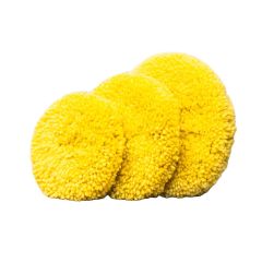 BOINA DUPLA FACE LA SUPER MACIA AMARELA 190mm 7"