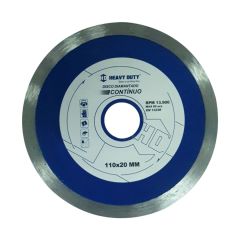 DISCO DIAMANTADO CONTINUO 110x20mm