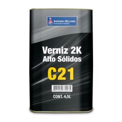 VERNIZ PU 2K C21 ALTO SOLIDOS 4,5L