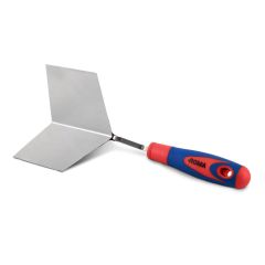 DESEMPENADEIRA ACO INOX CANTO EXTERNO 28x12cm